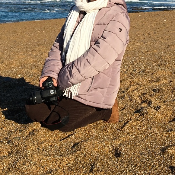 Calvin Klein Women's Puffer Jacket in Mauve - Picture 11 of 11